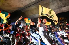 تظاهرة لأنصار حزب الله في بيروت