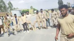 ኣባላት ሓይልታት ትግራይ መገዲ ዓፅዮም