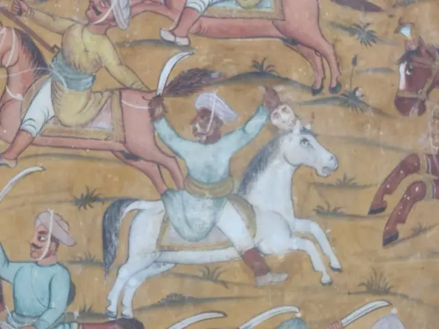 युद्ध का दृश्य