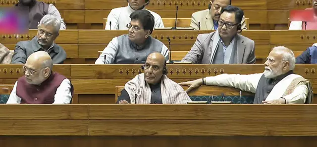 अमित शहा, राजनाथ सिंह आणि नरेंद्र मोदी