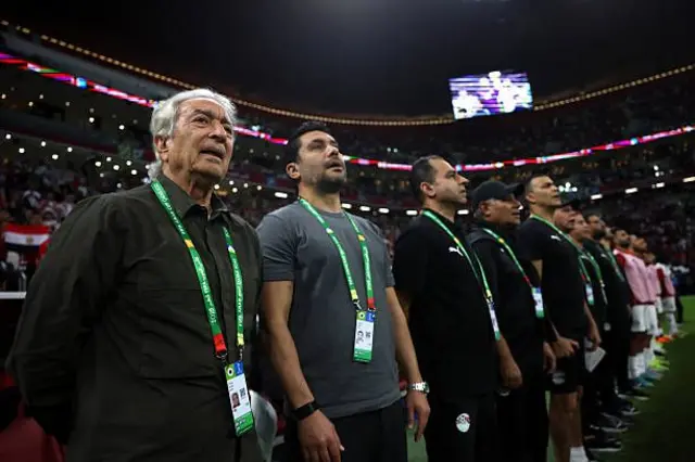 الجهاز الفني لمنتخب مصر في بطولة كأس العرب 2025