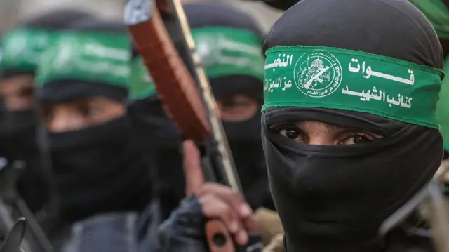 የሐማስ ወታደራዊ ክንፍ የሆነው አል ቃሰም ብርጌድ ተዋጊ