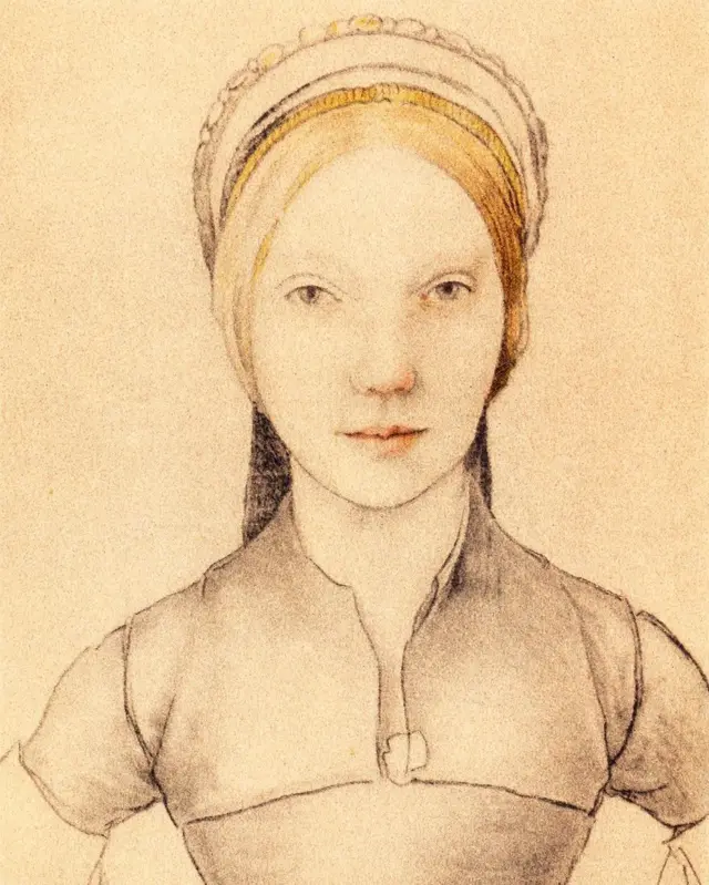 یہ خاکہ مصدقہ نہیں ہے کہ یہ جین بولین کا ہی خاکہ ہے