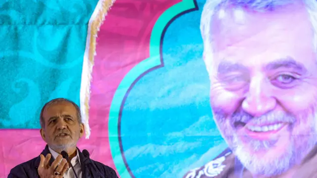 የኢራኑ ፕሬዚዳንት ንግግር ሲያደርጉ