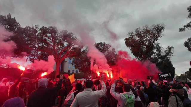 مسيرة في تونس العاصمة دفاعا عن الحقوق والحريات