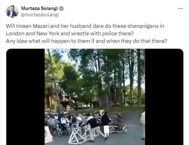 ایمان مزاری، پاکستان