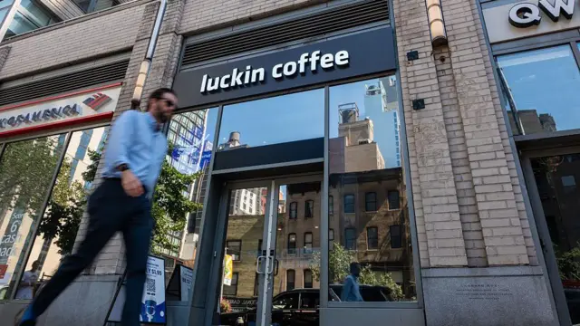 瑞幸在纽约的门店