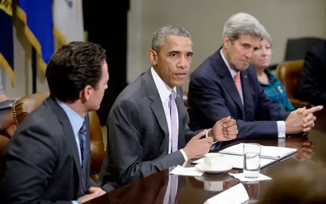 ኦባማ እና ባለሥልጣኖቻቸው