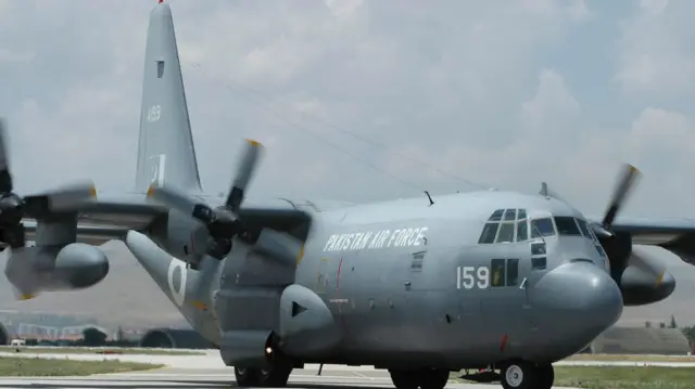 Pakistan Air Force plane.