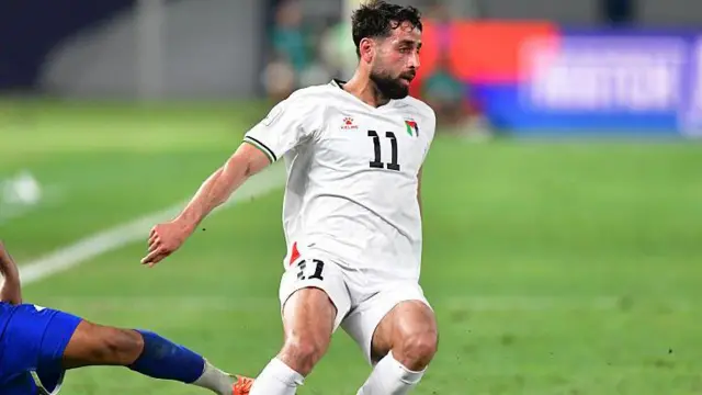 عدي دباغ لاعب المنتخب الفلسطيني ونادي الزمالك المصري