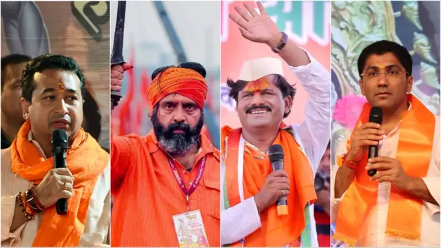 आमदार नितेश राणे, आमदार महेश लांडगे, आमदार गोपिचंद पडळकर आणि आमदार संग्राम जगताप