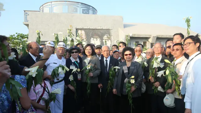 蔡英文參加紀念活動