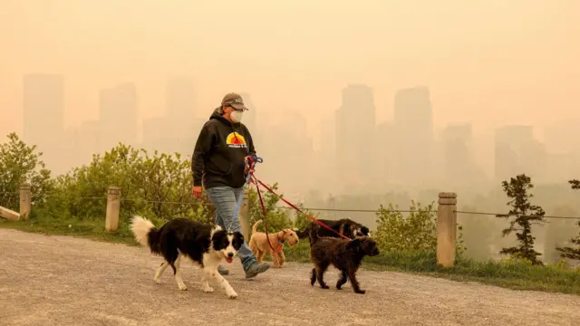 کالگاری زیر دود