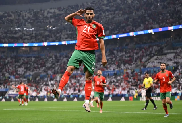 اللاعب المغربي كريم البركاوي