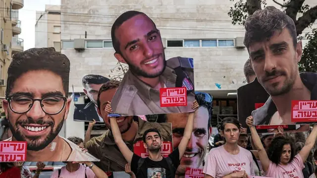 በሁለት ዓመቱ ጦርነት ወቅት በእስራኤል ውስጥ ታጋቾች እንዲለቀቁ የሚጠይቁ ሰልፎች በተደጋጋሚ ተካሄደዋል