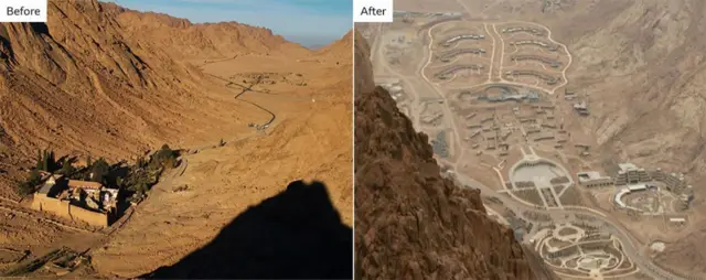 प्रदीर्घ काळापासून अलिप्त असलेल्या या वाळवंटातील ठिकाणाचं रुपांतर होतं आहे