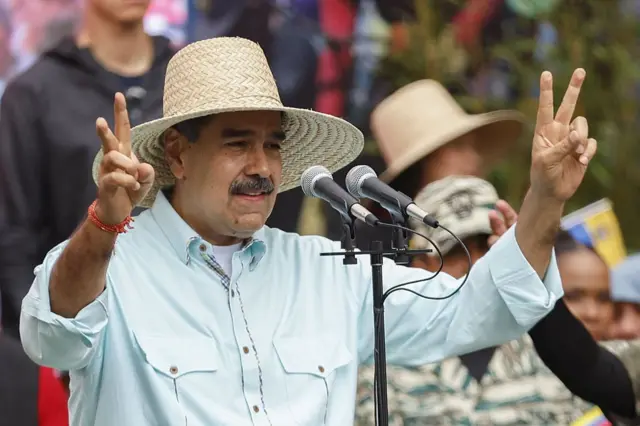 الرئيس الفنزويلي نيكولاس مادورو