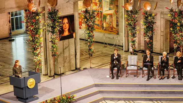 مراسم اهدای جایزه نوبل صلح