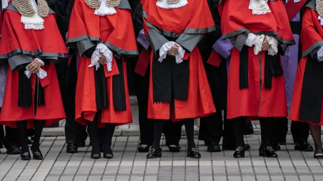 出席法律年度开启典礼的各级香港法官(22/1/2024)