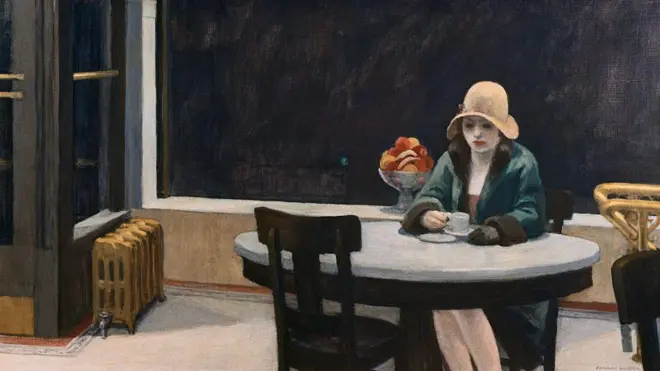 لوحة "أوتومات" للرسام الأمريكي إدوارد هوبر