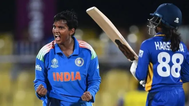 भारत की ऑलराउंडर दीप्ति शर्मा