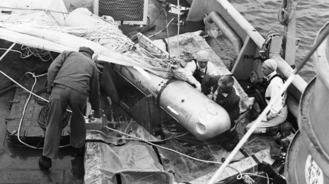 بمب هسته ای گم شده