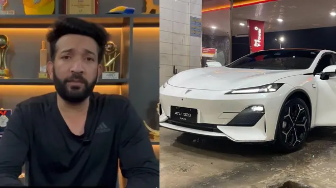 کرکٹر صہیب مقصود کی لگژری کار