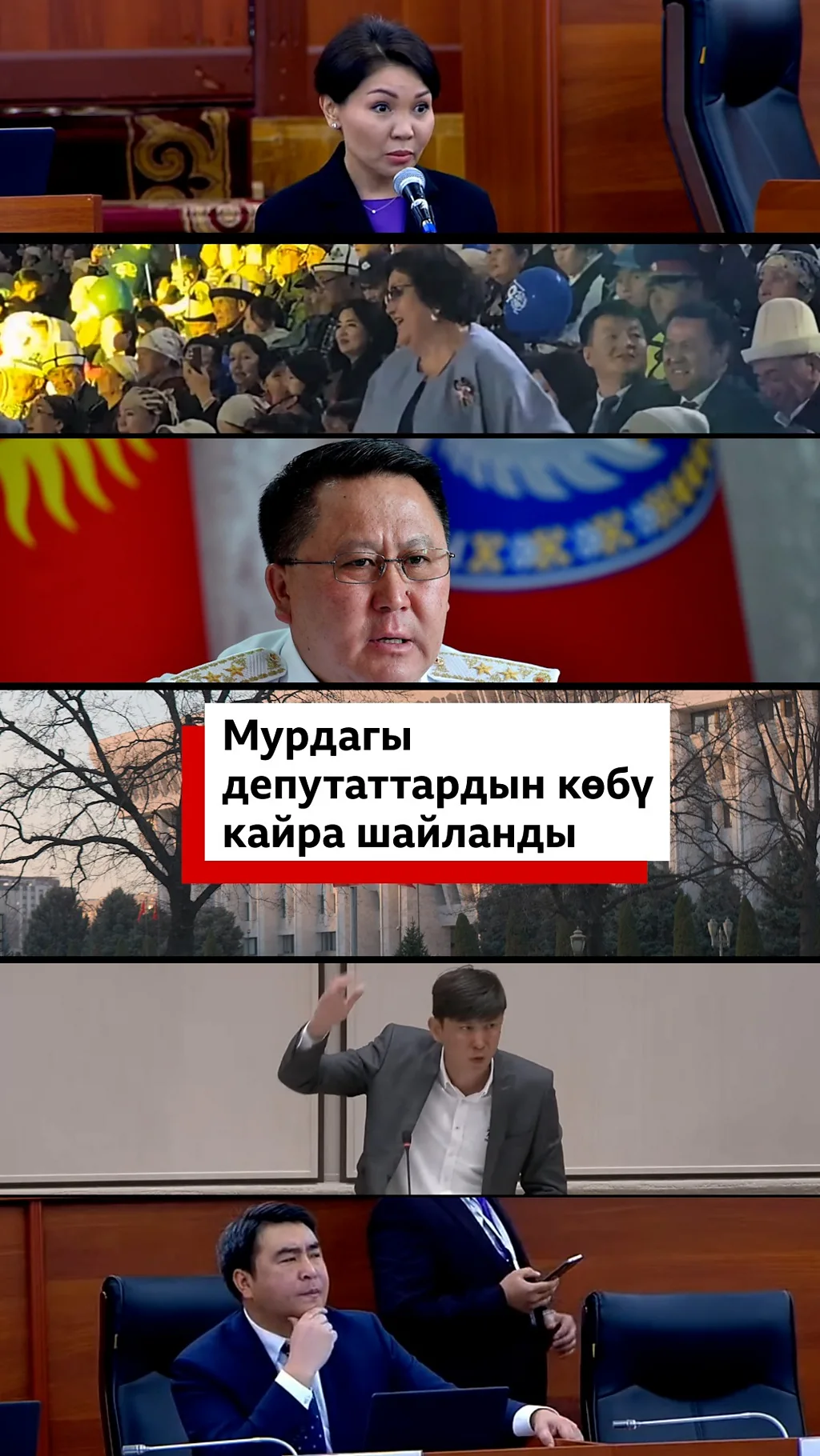 Мурдагы депутаттардын көбү кайра шайланды