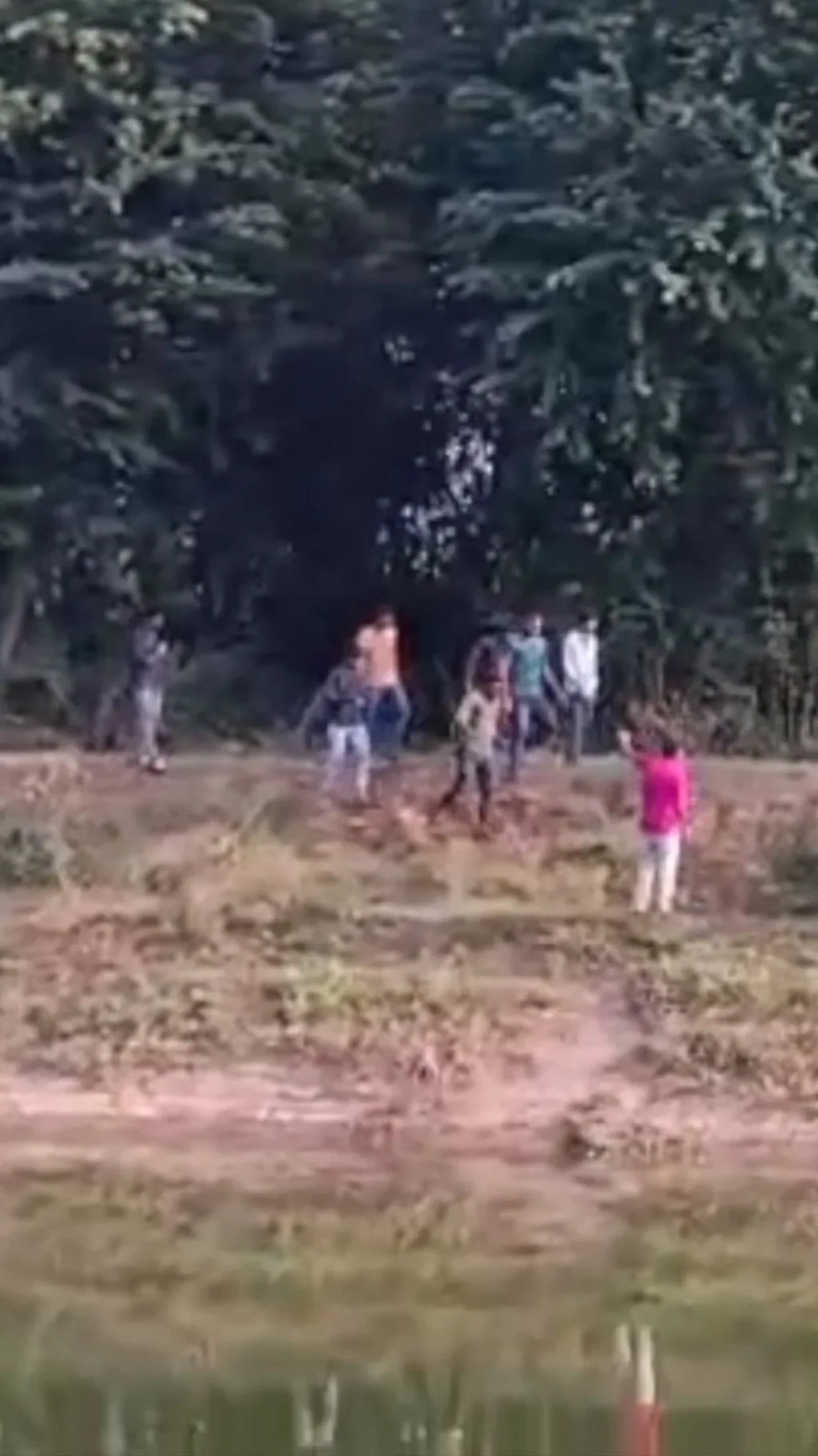 குஜராத்தில் பொது மக்களை தாக்கிய சிறுத்தை- காணொளி