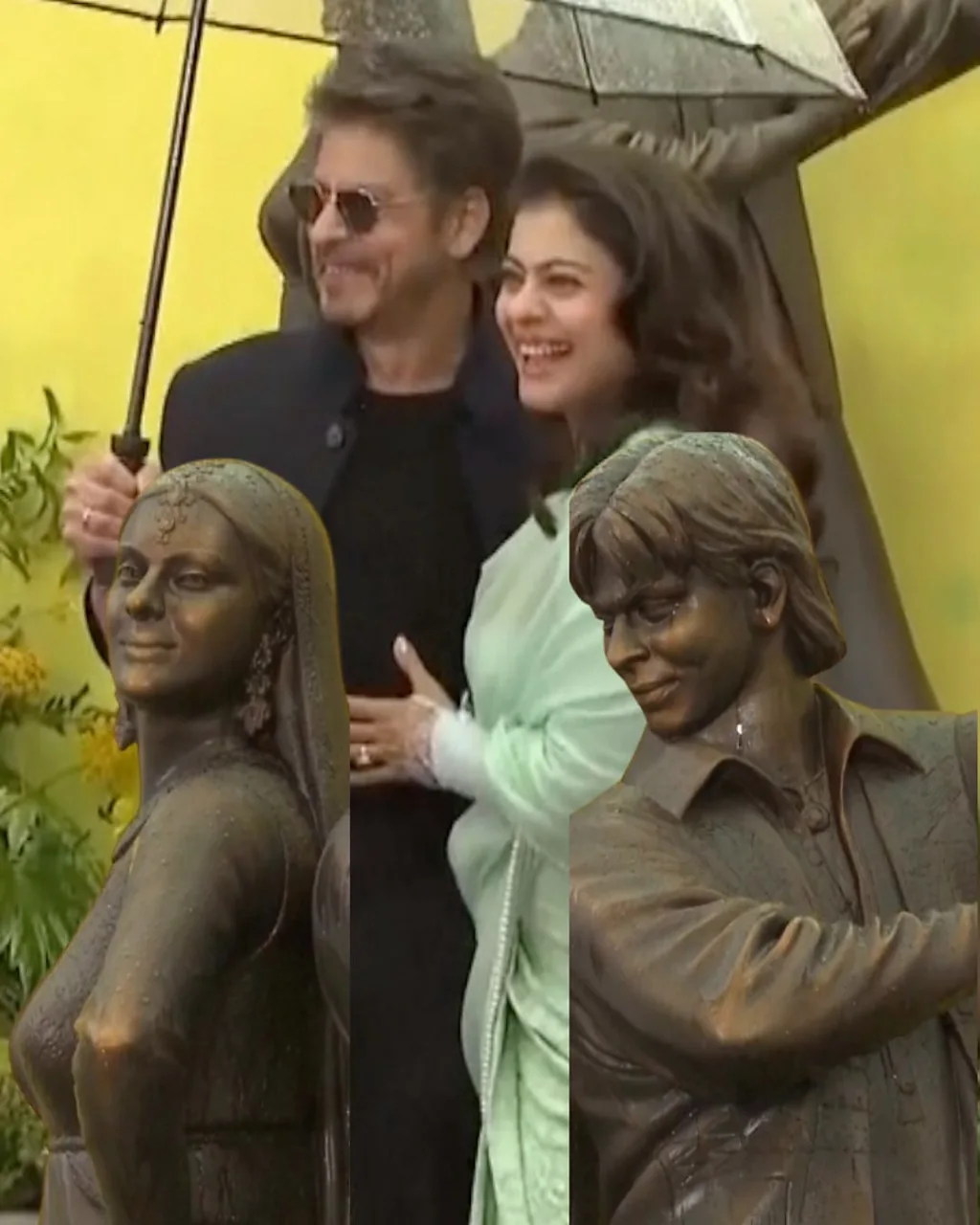 Londonda Shohrux Xon va Kajolga haykal o‘rnatildi