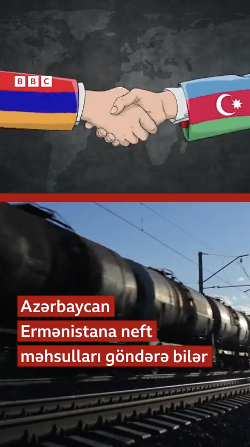 Azərbaycan Ermənistana neft məhsulları göndərə bilər