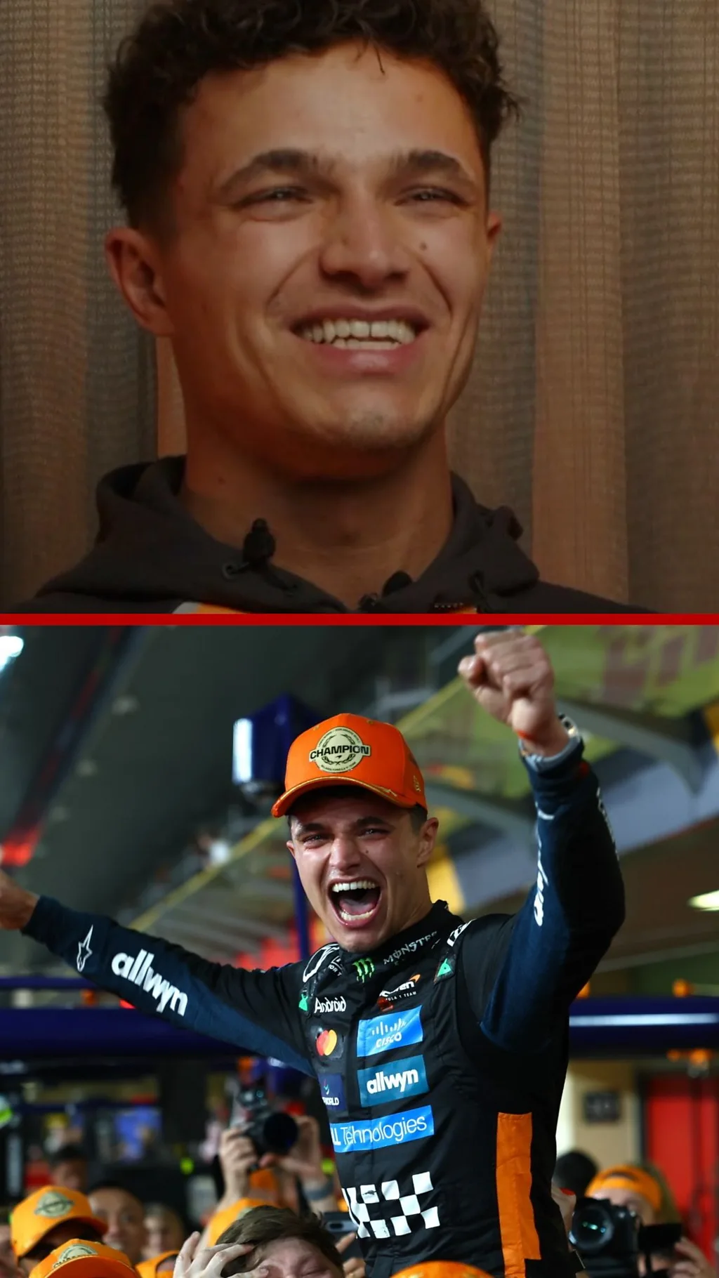 Novi šampion Formule 1 Lando Noris: Radujem se trofeju