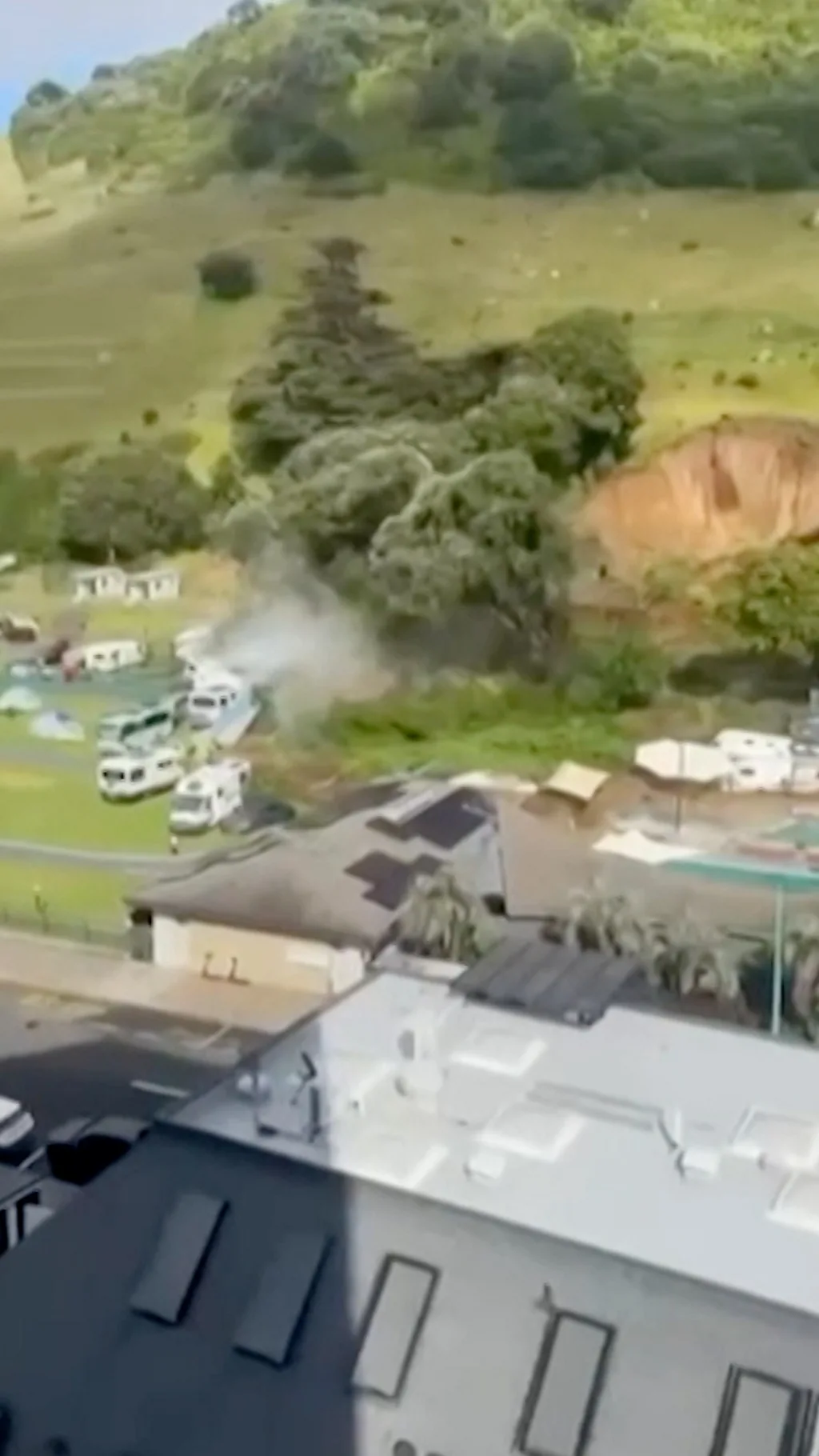 ชมวินาทีดินถล่มในนิวซีแลนด์