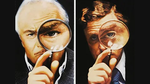 Sleuth poster with Laurence Olivier and Michael Cain (Credit: Alamy)