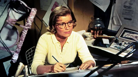 Alamy Scottie rejects the loyal and real Midge (Barbara Bel Geddes) to pursue Madeleine, a living doll created to pique his interest (Credit: Alamy)