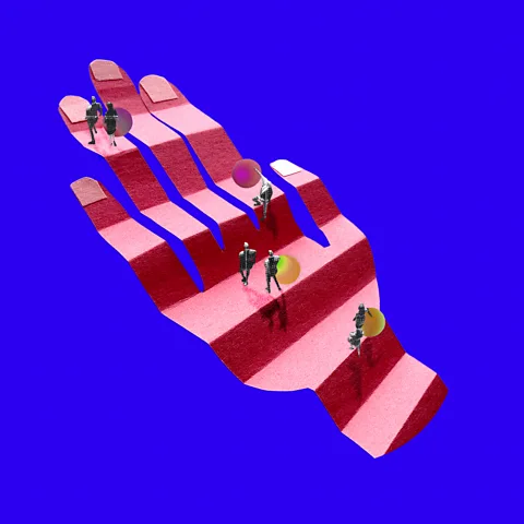 Serenity Strull/ BBC Humans appear to be hardwired to help others despite the increasingly individualistic nature of societies around the world (Credit: Serenity Strull/ BBC)