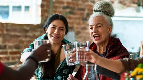 Getty Images The information we offer up in intimate conversations often encourages the other party to open up as well, studies found (Credit: Getty Images)