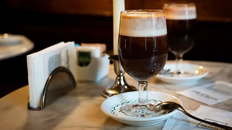Zsofia Safar Bicerin – a layered blend of espresso, hot chocolate and cream – is a classic cold-weather ritual in Turin (Credit: Zsofia Safar)