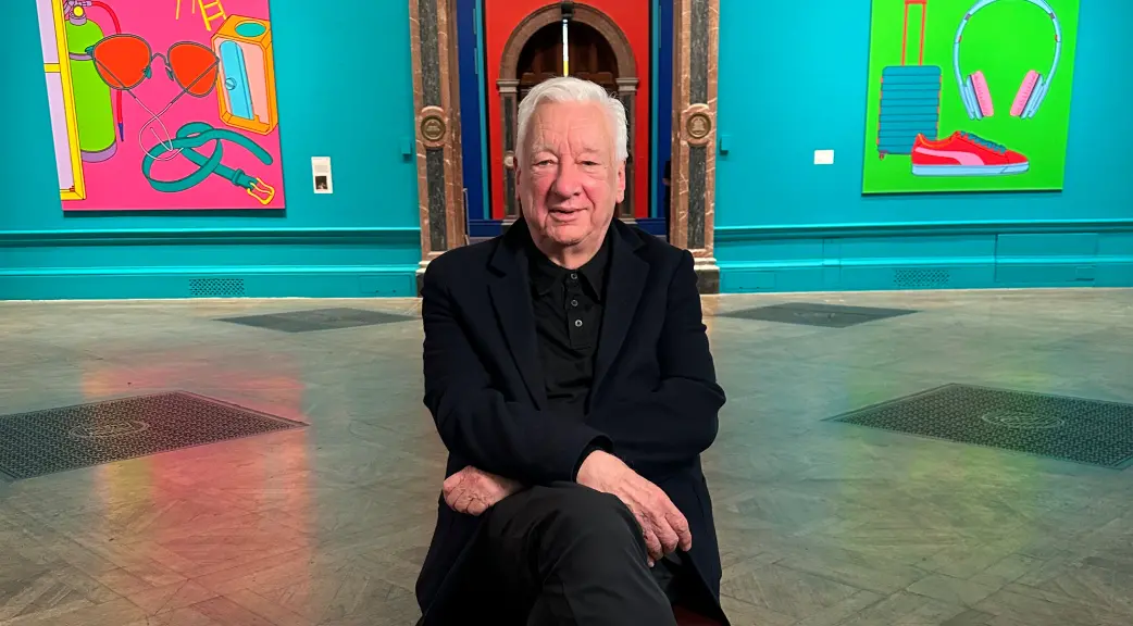 A legend of contemporary art talks about his latest show