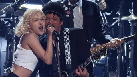 Getty Images Rosé and Bruno Mars