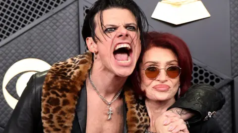 Reuters Yungblud with Sharon Osbourne