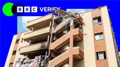 Aftermath of a strike on Gaza’s Nasser Hospital