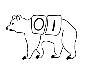 Bear, modified from Aups under GFDL , via Wikimedia Commons, https://commons.wikimedia.org/wiki/File:Heraldique_ours_passant2.svg Modified from Aups under GFDL , via Wikimedia Commons, https://commons.wikimedia.org/wiki/File:Heraldique_ours_passant2.svg